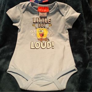 🤑3/$15🤑 Sponge Bob Short Sleeve Romper Suit for Infants